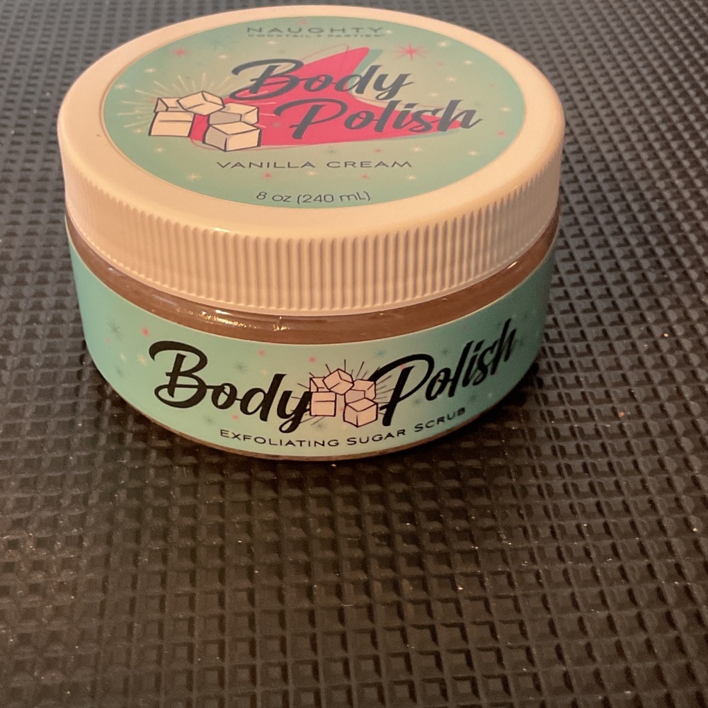 Body Polish Exfoliating Sugar Scrub - Vanilla Cream